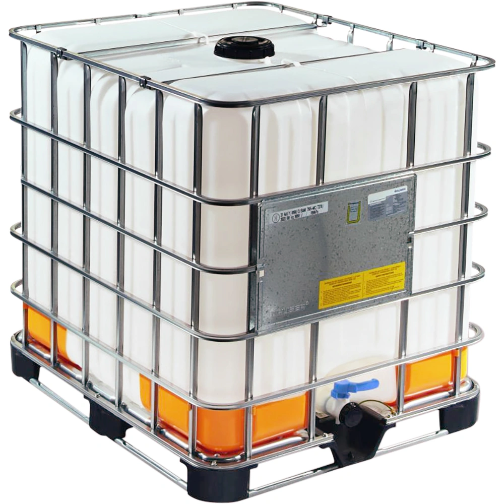 26bc2a_1 275 Gallon IBC Tote, Anti-Static, New, UN Rated, 2" Camlock Valve, Composite Pallet - Image 1