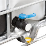 275 Gallon IBC Tote, Rebottled, UN Rated, 2" NPT Valve, Steel/Composite Pallet - Image 4