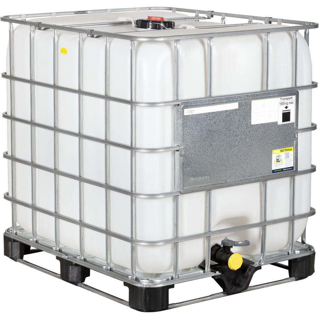 275gal ibc tote un rated 2in camlock valve composite pallet 26wn2c 1