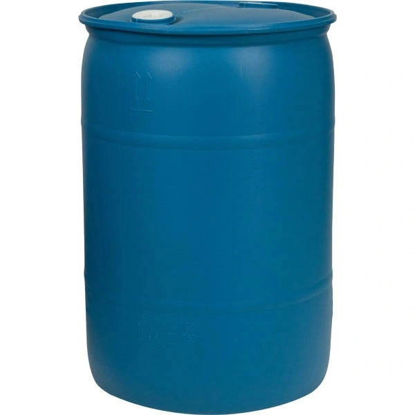 30gal-blue-tight-head-plastic-drum_un-rated_2in-nps-and-2in-buttress-fittings_56w30d_1 30 Gallon Blue Tight Head Plastic Drum, UN Rated, 2" NPS & 2" Buttress Fittings - Image 1