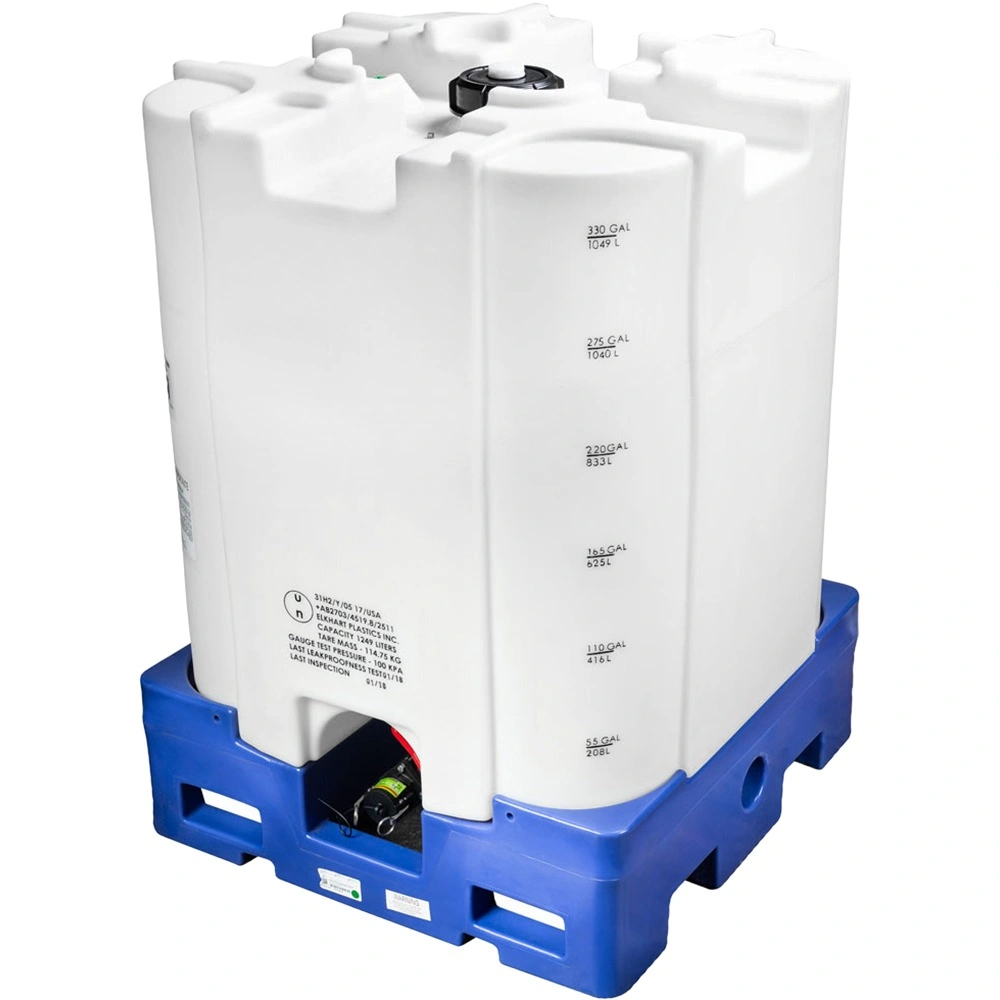 330-gallon_plastic-ibc-tote_un-rated_2-inch-camlock-valve_gasket_26b3tt_1 330 Gallon Plastic IBC Tote, UN Rated, 2" Camlock Valve w/Gasket - Image 1