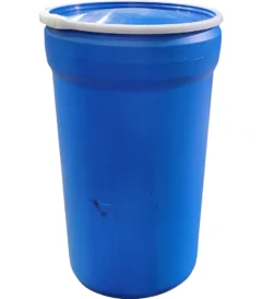 55 Gallon Taper Sided Plastic Drum Reconditioned UN Rated | Titanic Drums & IBC Tanks