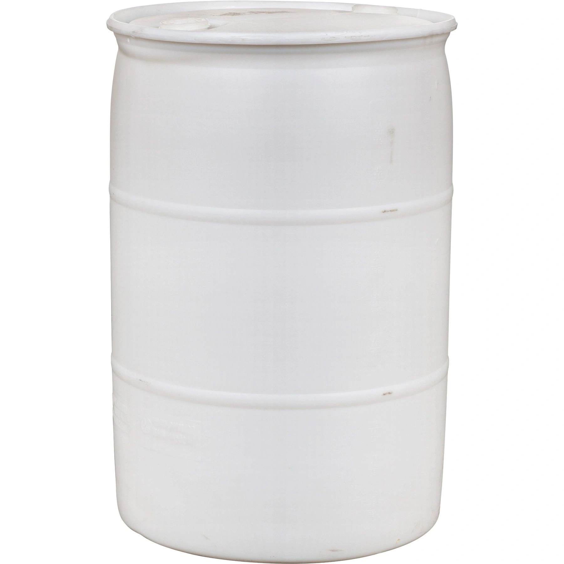 55-gallon_tight-head-natural-plastic-drum_reconditioned_un-rated_2-inch-nps_2-inc 55 Gallon Tight Head Natural Plastic Drum, Reconditioned, UN Rated, 2" NPS & 2" Buttress Fittings - Image 1