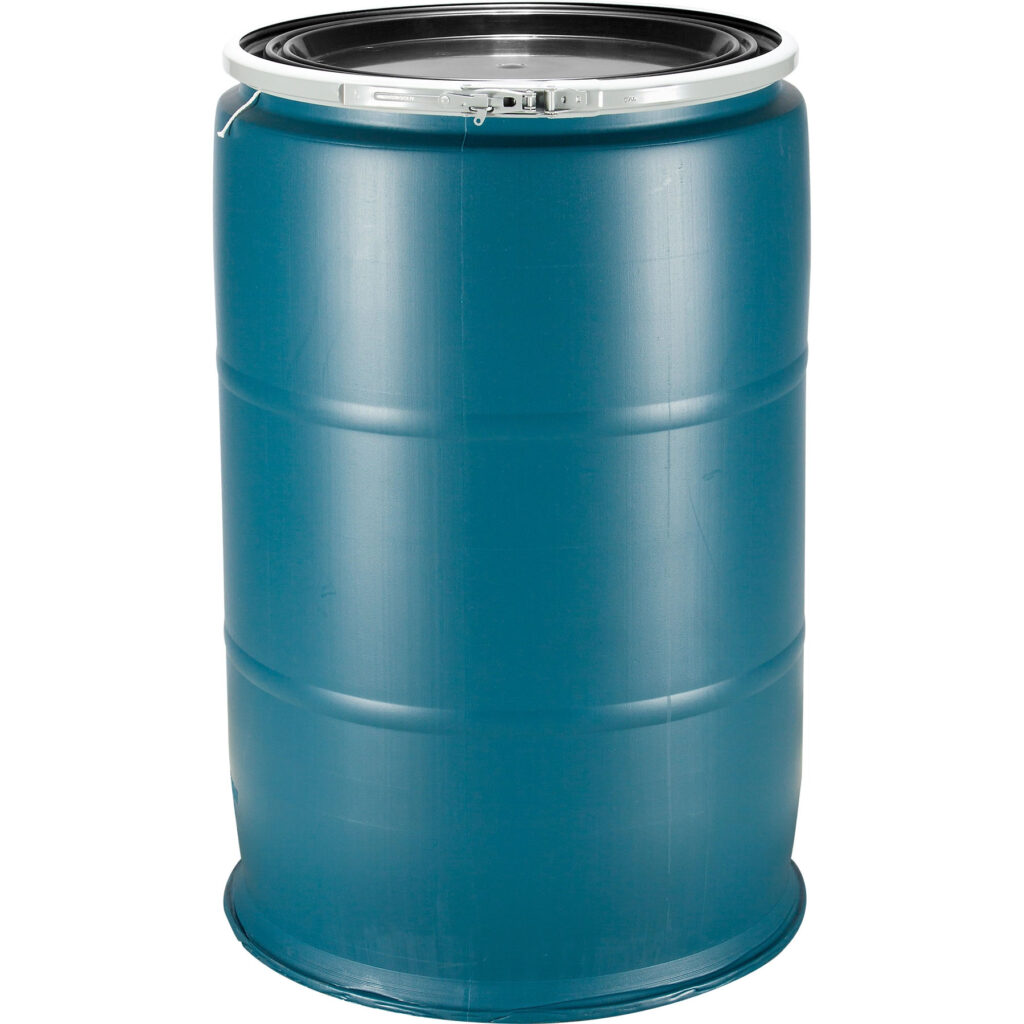55 Gallon Reconditioned Plastic Drum UN Rated