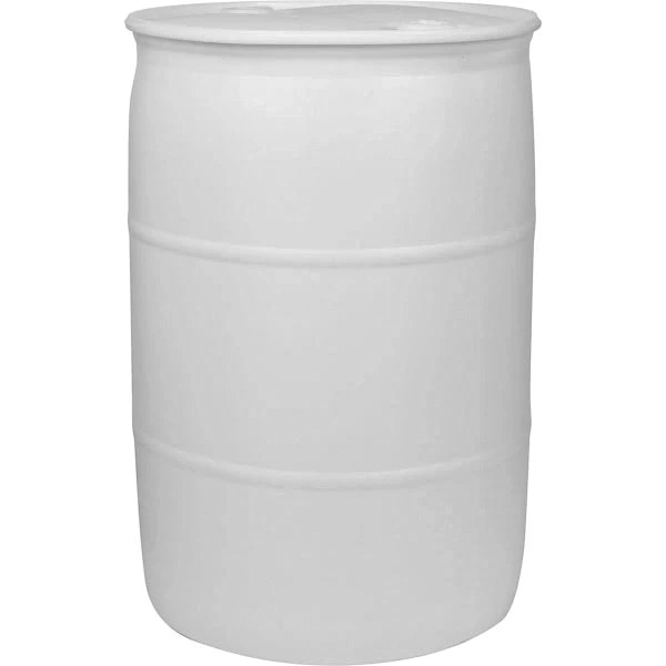 55gal-natural-tight-head-hmwpe-plastic-drum_un-rated_2in-nps-and-2in-buttress-fittings_56wc5 55 Gallon Natural Tight Head HMWPE Plastic Drum, UN Rated, 2" NPS & 2" Buttress Fittings - Image 1
