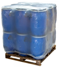 60 litre open head drum full pallet 2