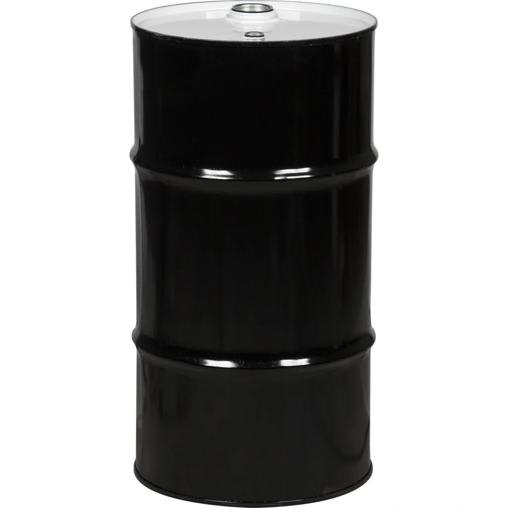 16 gallon tight head steel drum un rated 2 inch and 0.75 inch fittings unlined 26w16t 1
