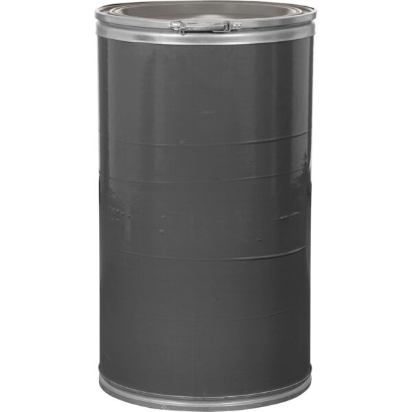 55 Gallon Fiber Drum, Reconditioned, Mixed Colors w/Various Covers