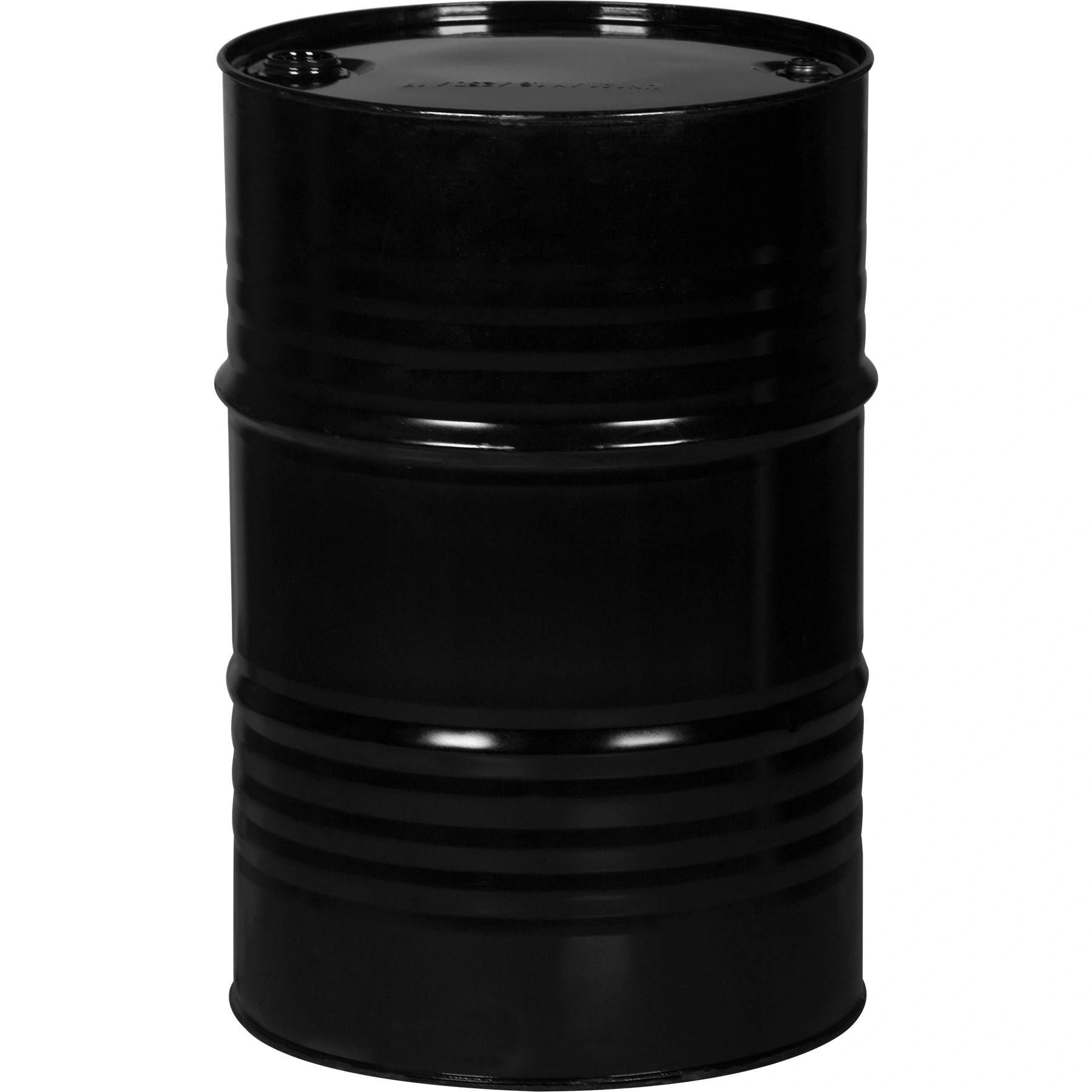 55-gallon-black-tight-head-steel-drum_reconditioned_un-rated_2-inch-and-0.75-inch-fi 55 Gallon Black Tight Head Steel Drum, Reconditioned, UN Rated, 2" & 3/4" Fittings, Lined - Image 1