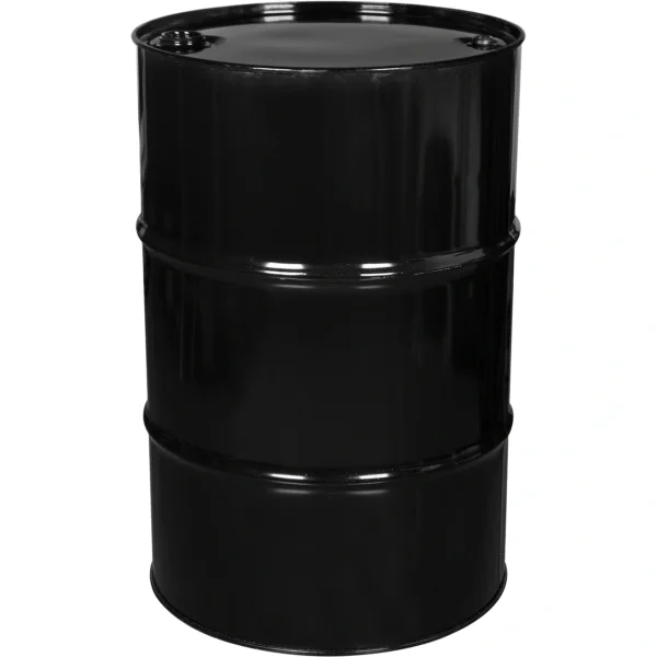 55 Gallon Tight Head Steel Drum, UN Rated, 2" & 3/4" Fittings, Lined