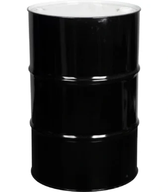 55 gallon tight head steel drum un rated 2 inch and 0.75 inchnylon fittings unlined 26wg55 1