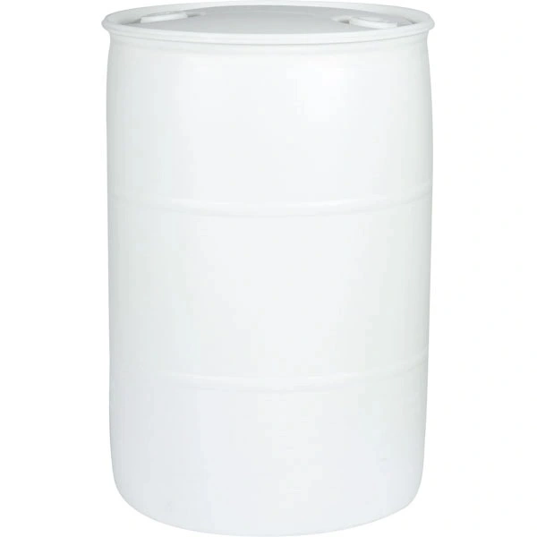 55gal-white-tight-head-plastic-drum_un-rated_2in-npt-and-2in-buttress-fittings_56w56w_1 55 Gallon White Tight Head Plastic Drum, UN Rated, 2" NPT & 2" Buttress Fittings - Image 1