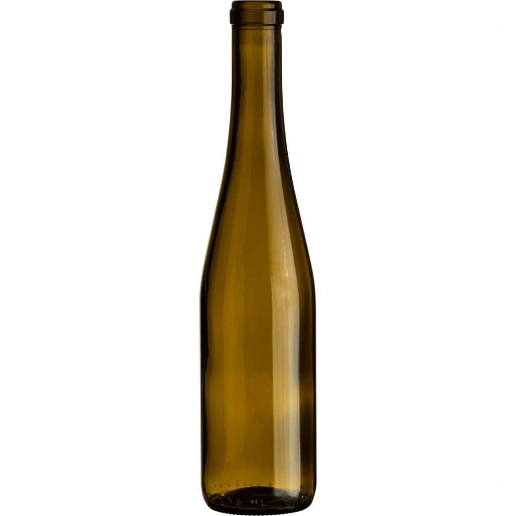375 ml Antique Green Stretch Hock Wine Bottle | Titanic Drums & IBC Tanks