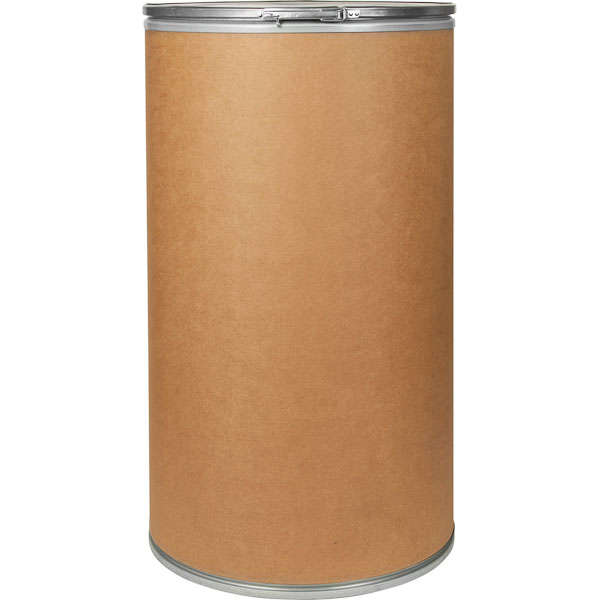 K1 75 Gallon Fiber Drum, Steel Cover w/Lever Lock Ring - Image 1