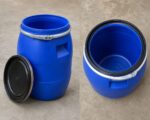 Titanic Drums & IBC Tanks 10 Gallon Food Grade HDPE Plastic Barrel with Locking Lid